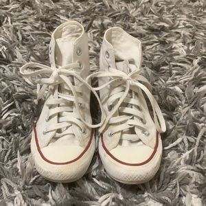White High Top Converse